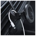 ESR HaloLock iPhone 13/12 Magnetisk Bilholder med Luftventilfeste - Metallisk Grå