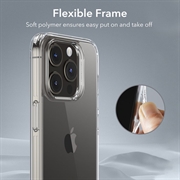 iPhone 15 Pro Max ESR Ice Shield Hybrid-deksel - Gjennomsiktig