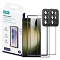 Samsung Galaxy S23 Ultra 5G ESR Screen Shield Herdet Glass & Kameraobjektivskydd - 2 Stk.