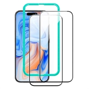 iPhone 16 Pro ESR Beskyttelsesglass - 9H, 0.3mm - 2 Stk. (Åpen Emballasje - Bulk Tilfredsstillende)