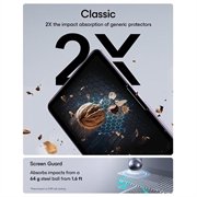 iPad Mini (2026) ESR UltraFit Beskyttelsesglass - 9H, 0.3mm - 2 Stk. - Klar