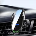 ESSAGER 15W smart, trådløs billader for smart bilmontering av telefonholder med luftventil og omgivelsesbelysning