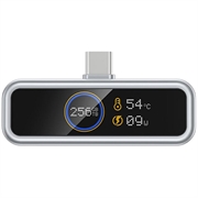 Eaget I30PRO 256GB USB-C-minnepinne med LCD-skjerm
