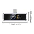 Eaget I30PRO 256GB USB-C-minnepinne med LCD-skjerm