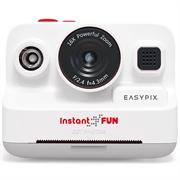 Easypix InstantFUN Øyeblikkelig kamera - Hvit