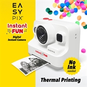 Easypix InstantFUN Øyeblikkelig kamera - Hvit