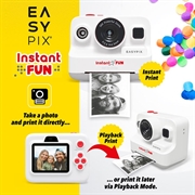 Easypix InstantFUN Øyeblikkelig kamera - Hvit