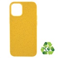 Saii Eco Line iPhone 12 Pro Max Biologisk Nedbrytbart Deksel - Gul