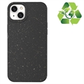 Eco Nature iPhone 14 Hybrid-deksel - Svart
