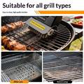 Elektrisk trådløs rengjøringsbørste til grill - 2000mAh - svart