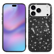iPhone 17 Pro/18 Pro Galvanisert glitter-deksel - MagSafe-kompatibel