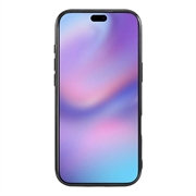 iPhone 17 Pro Galvanisert glitter-deksel - MagSafe-kompatibel - Svart