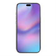 iPhone 17 Pro Galvanisert glitter-deksel - MagSafe-kompatibel - Sølv