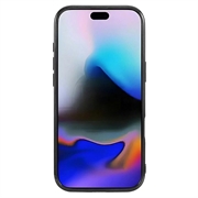 iPhone 17 Galvanisert glitter-deksel - MagSafe-kompatibel - Svart