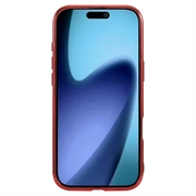 iPhone Air Galvanisert glitter-deksel - MagSafe-kompatibel - rød