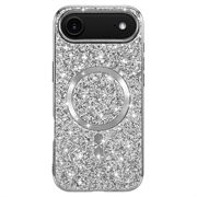 iPhone Air Galvanisert glitter-deksel - MagSafe-kompatibel - Sølv