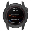 Garmin Fenix 7X/7X Solar Electroplated TPU-deksel - Svart