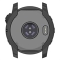 Garmin Fenix 7X/7X Solar Electroplated TPU-deksel - Svart