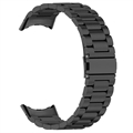 Elegant Google Pixel Watch Reim i Rustfritt Stål - Svart