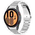 Elegant Samsung Galaxy Watch4/Watch4 Classic/Watch5/Watch6/Watch FE/Watch7 Reim i Rustfritt Stål - Sølv