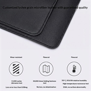 Elegant bæreveske til bærbar PC - 13.3"-14" - svart