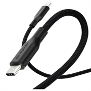 Empower by PanzerGlass Racing USB-C-kabel - 60W, 2m - svart