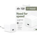 Empower by PanzerGlass Turbo USB-C-lader 30W - hvit