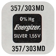 Energizer 357/303 sølvoksid-ur-batteri 1.55V