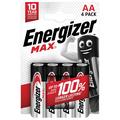 Energizer Max LR6/AA Alkaline-batterier - 4 stk.