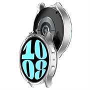 Enkay Samsung Galaxy Watch6 Deksel med Beskyttelsesglass - 40mm - Gjennomsiktig