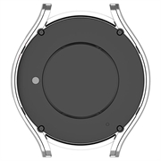 Enkay Samsung Galaxy Watch6 Deksel med Beskyttelsesglass - 44mm - Sølv