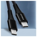 Enkay Power Delivery USB-C Kabel - 100W, 5A, 1m - Svart