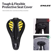 Enlee EN-330 Vannavstøtende sykkelseteovertrekk med silikonpolstring