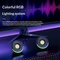 Erazer A500 2.0 RGB stasjonære spillhøyttalere - 10W - svart