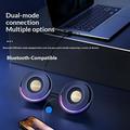 Erazer A500 2.0 RGB stasjonære spillhøyttalere - 10W - svart