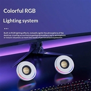 Erazer A500 2.0 RGB stasjonære spillhøyttalere - 10W - hvit