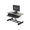 Ergotron WorkFit-Z Mini Sit-Stand Desktop Standing Desk Converter - svart