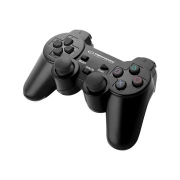 Esperanza Trooper Gamepad for PC, Sony PlayStation 3 - Svart