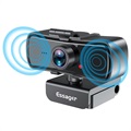 Essager C3 Webkamera med Trebent Stativ - 2MP, 1080p - Svart