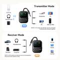 Essager ES-BT30 2-i-1 Bluetooth-lydadapter - RX/TX - svart