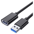 Essager High-Speed USB 3.0 Forlengelseskabel - 1m - Svart