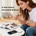 Essager L-formet USB-C til 3.5mm lydadapter - 12cm - grå
