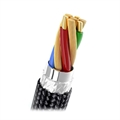 Essager Quick Charge 3.0 USB-C Kabel - 66W - 0.5m - Svart