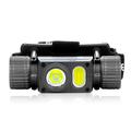 EverActive HL-2000R Force PRO oppladbar LED-hodelykt - 2000 lumen, IPX8 - Svart