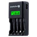 EverActive NC-450 batterilader - 4x AAA/AA - svart
