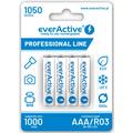 EverActive Professional Line EVHRL03-1050 Oppladbare AAA-batterier 1050mAh - 4 stk.