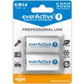 EverActive Professional Line EVHRL14-5000 oppladbare C-batterier 5000mAh - 2 stk.