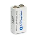 EverActive Professional+ Lithium USB-C oppladbart 9V-batteri - 550mAh