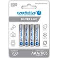EverActive Silver Line EVHRL03-800 Oppladbare AAA-batterier 800mAh - 4 stk.