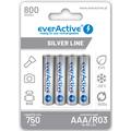 EverActive Silver Line EVHRL03-800 Oppladbare AAA-batterier 800mAh